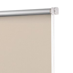 Рулонная штора блэкаут «Слоновая кость», 60х160 см, цвет бежевый