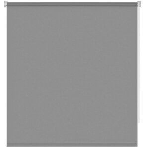 Рулонная штора Decofest «Плайн», 100х160 см, цвет серый