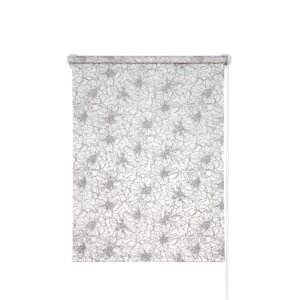 Рулонная штора «Экзотика», 100х175 см, цвет белый