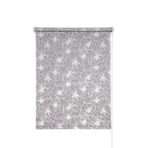 Рулонная штора «Экзотика», 80х175 см, цвет стальной