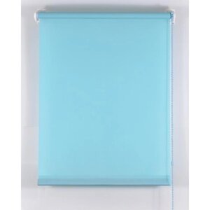 Рулонная штора «Комфортиссимо», 65х160 см, цвет голубой