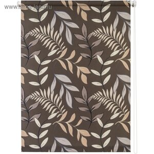 Рулонная штора «Купава», 40 х 175 см, цвет коричневый