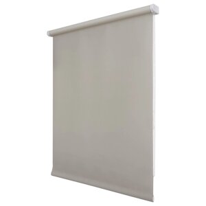 Рулонная штора «Плайн», 100х175 см, цвет светло-серый