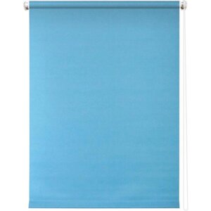 Рулонная штора «Плайн», 52 х 175 см, цвет голубой