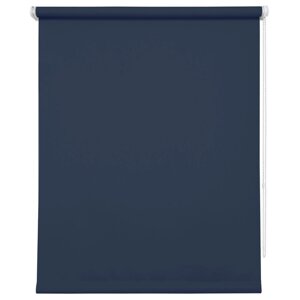 Рулонная штора «Плайн», 72х175 см, цвет синий