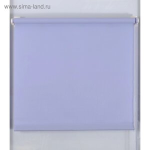 Рулонная штора «Простая MJ» 80х160 см, цвет серо-голубой