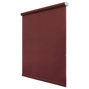 Рулонная штора «Шантунг», 180х175 см, цвет красный