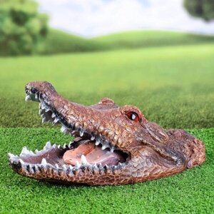 Садовая фигура "Пасть крокодила" 23х47см