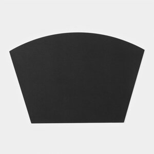 Салфетка сервировочная на стол «Тэм», 3044 см, цвет чёрный