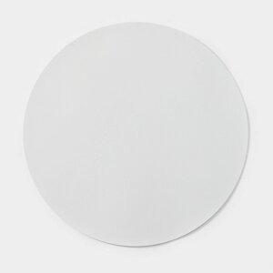 Салфетка сервировочная на стол «Тэм», d=35 см, цвет белый