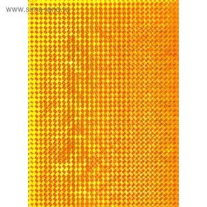 Самоклеящаяся пленка "Colour decor" 1022, голография мелкий квадрат золотой 0,45х8 м