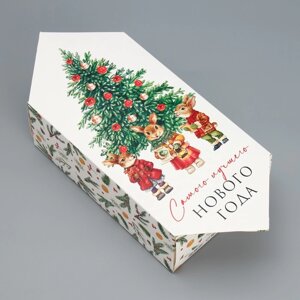 Сборная коробка‒конфета «Уютный Новый Год», 14 22 8 см