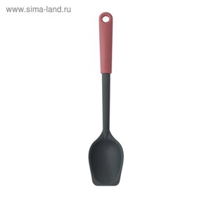 Сервировочная ложка-лопатка Brabantia, цвет винно-бордовый, 31.2 см