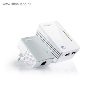 Сетевой адаптер homeplug AV/wifi TP-link TL-WPA4220KIT