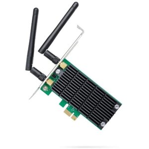 Сетевой адаптер WiFi TP-Link Archer T4E AC1200 PCI Express (ант. внеш. съем) 2ант.