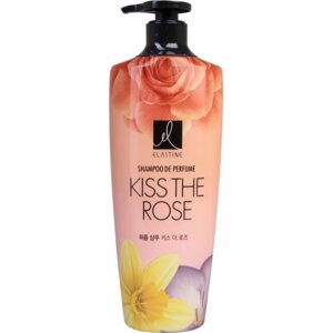 Шампунь для всех типов волос Elastine Perfume Kiss the rose, парфюмированный, 600 мл