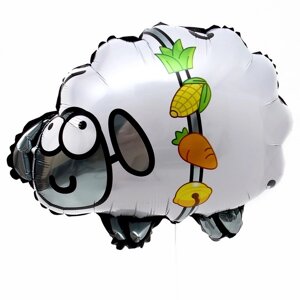 Шар фольгированный 24"Акварельная овечка»