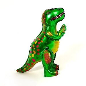 Шар фольгированный 25"Динозавр аллозавр», цвет зелёный