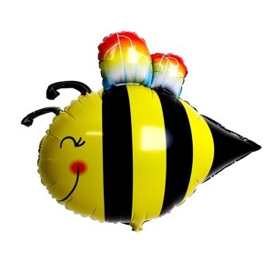 Шар фольгированный 27"Весёлая пчёлка»
