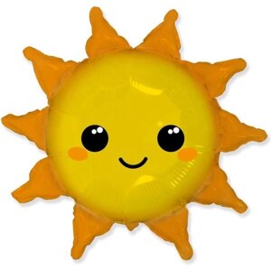 Шар фольгированный 31"Солнце», фигура