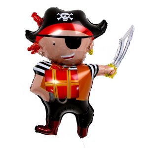 Шар фольгированный 33"Весёлый пират»