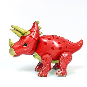 Шар фольгированный 36"Динозавр красный»