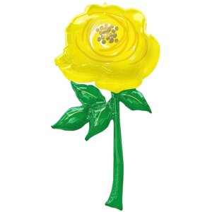 Шар фольгированный 54"Желтая роза"