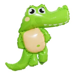 Шар-игрушка полимерный 22"Крокодильчик»