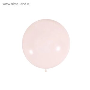 Шар латексный 24"Макарун», пастель, цвет нежно-розовый