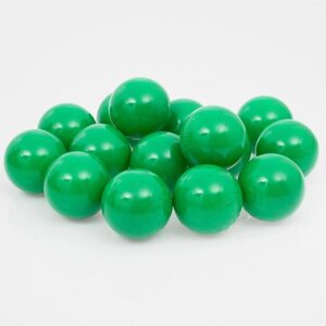 Шарики для сухого бассейна с рисунком, диаметр шара 7,5 см, набор 500 штук, цвет зелёный