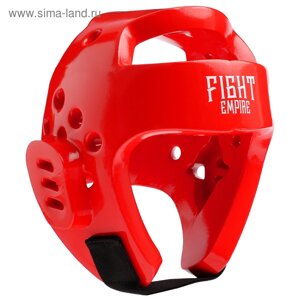 Шлем для тхэквондо FIGHT EMPIRE, р. XL, цвет красный