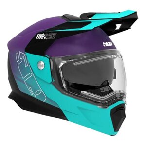 Шлем с подогревом визора 509 Delta R4 Ignite, F01004300-110-251, размер XS, фиолетовый, голубой