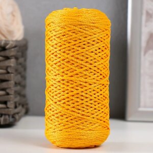 Шнур для вязания 100% полиэфир 1мм 200м/7510гр (08-желтый)
