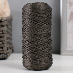 Шнур для вязания 100% полиэфир 1мм 200м/7510гр (12-темно-серый)