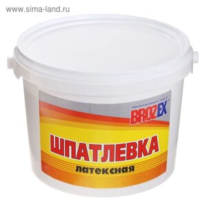 Шпатлёвка латексная Brozex, 3,0 кг