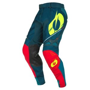 Штаны для мотокросса O'NEAL Hardwear Haze V. 22, мужские, размер 50, синие, красные