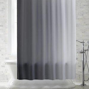 Штора для ванной Sharm, 180х200 см, PLE, цвет серый