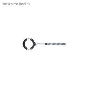 Шуруп-кольцо Steelrex, для стройлесов, белый цинк, 10x300 мм, 100 шт