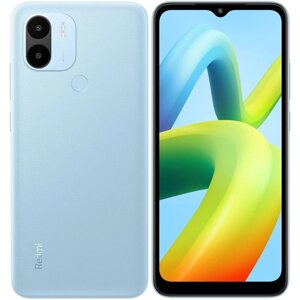 Смартфон Xiaomi Redmi A2 +6.52", IPS, 3 Гб, 64 Гб, 8 Мп, 5 Мп, 2 Sim, 5000 мАч, голубой