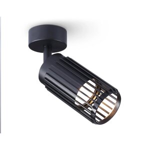 Спот накладной поворотный со сменной лампой Ambrella light, Techno family, TN51679, GU10, цвет чёрный