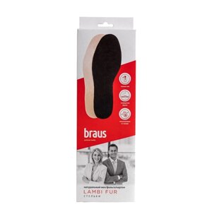 Стельки для обуви Braus Lamby Fur, размер 37-38