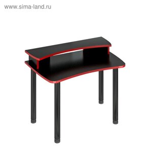 Стол с надстройкой «СКЛ Софт120МО», 1200 750 945 мм, цвет чёрный