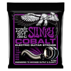 Струны для электрогитары ERNIE BALL 2720 Cobalt Power Slinky (11-14-18p-28-38-48)