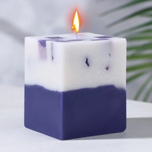 Свеча- куб с мозаикой "Ягодная корзина" ароматическая, 56 см