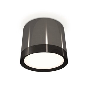 Светильник накладной Ambrella light, XS8115001, GX53 LED 12 Вт, цвет чёрный хром, чёрный