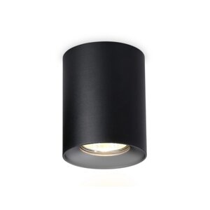 Светильник накладной со сменной лампой Ambrella light, Techno, TN213137, GU10, цвет чёрный