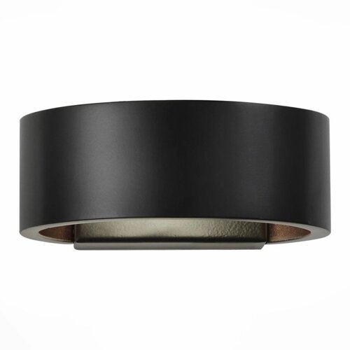 Светильник настенный St Luce. SL591.401.01. 1х6 Вт, LED, 4000K, 14х5 см, цвет чёрный, золото