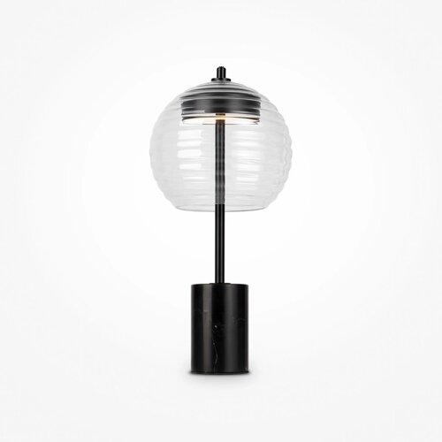 Светильник настольный Maytoni P060TL-L12BK, LED, 8Вт, 20х20х42 см, 100Лм, цвет чёрный