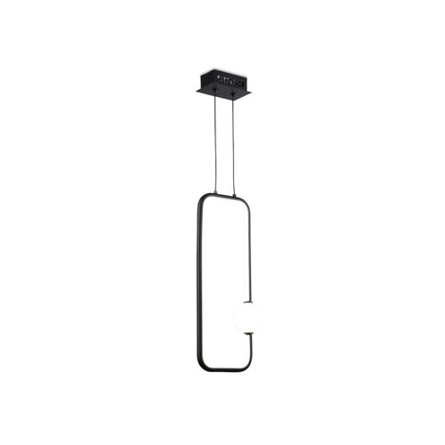 Светильник светодиодный подвесной Ambrella light, LineTech, FL66363, LED, 19 Вт, 1425Lum, 4200К, цвет чёрный, белый матовый