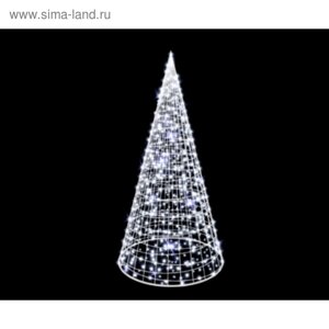Светодиодная фигура «Ёлка-конус», 110 200 110 см, 60 Вт, 220 В